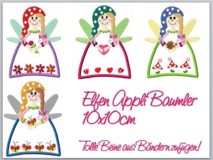 Elfen-Applis-10x10cm---4-Dateien-Appli-Baumler